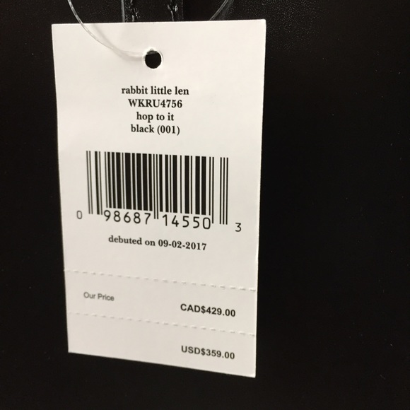 NWT KATE SPADE LEATHER HOP TO IT TOTE RABBIT BAG - Picture 5 of 8